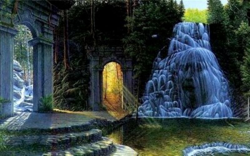 Painting by Johannus Boots, Gateway of Discovery