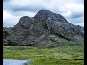 Rock formation of a sleeping giant