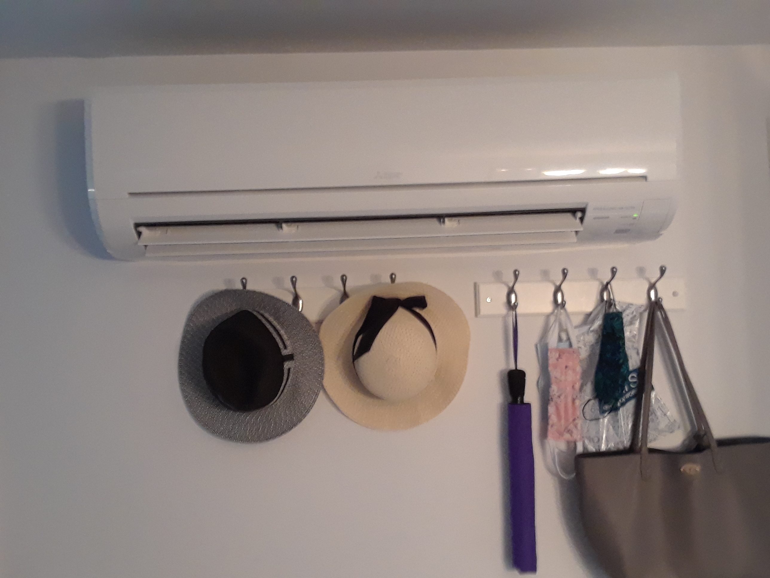 white air source heat pump